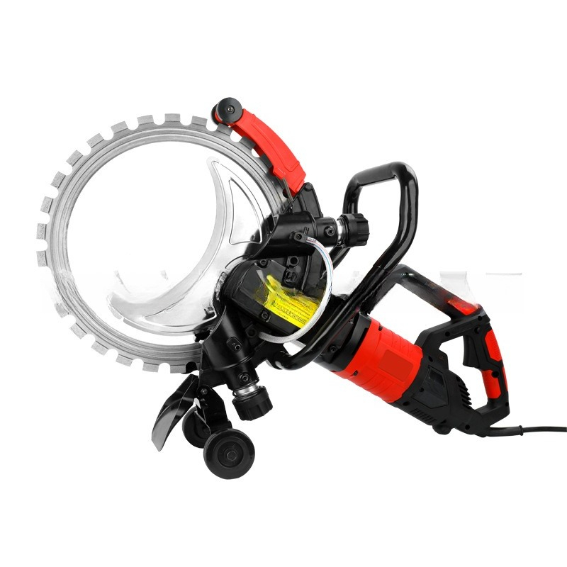Wall Chaser Machine Concrete - เครื่องตัดผนังสำหรับงานติดตั้งระบบประปาและไฟฟ้า, เครื่องตัดคอนกรีต ปูน และหิน, เลื่อยวงเดือนพร้อมใบมีดขนาด 410