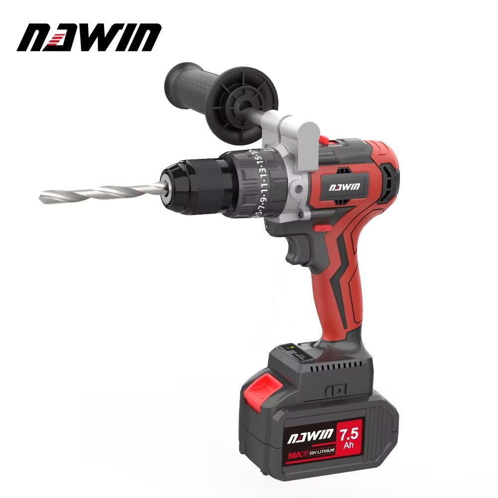 Hammer Drill Concrete 13Mm - สว่านกระแทกไร้สาย 20V ขนาด 13 มม. สว่านกระแทกไฟฟ้าลิเธียม