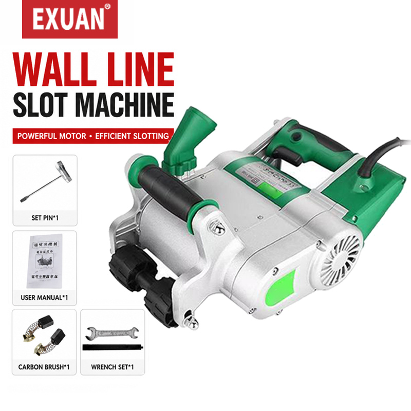 Wall Chaser Machine Concrete - เครื่องเซาะร่องผนังไฟฟ้า 25/35 มม. สำหรับตัดคอนกรีต ตัดร่อง ตัดช่อง