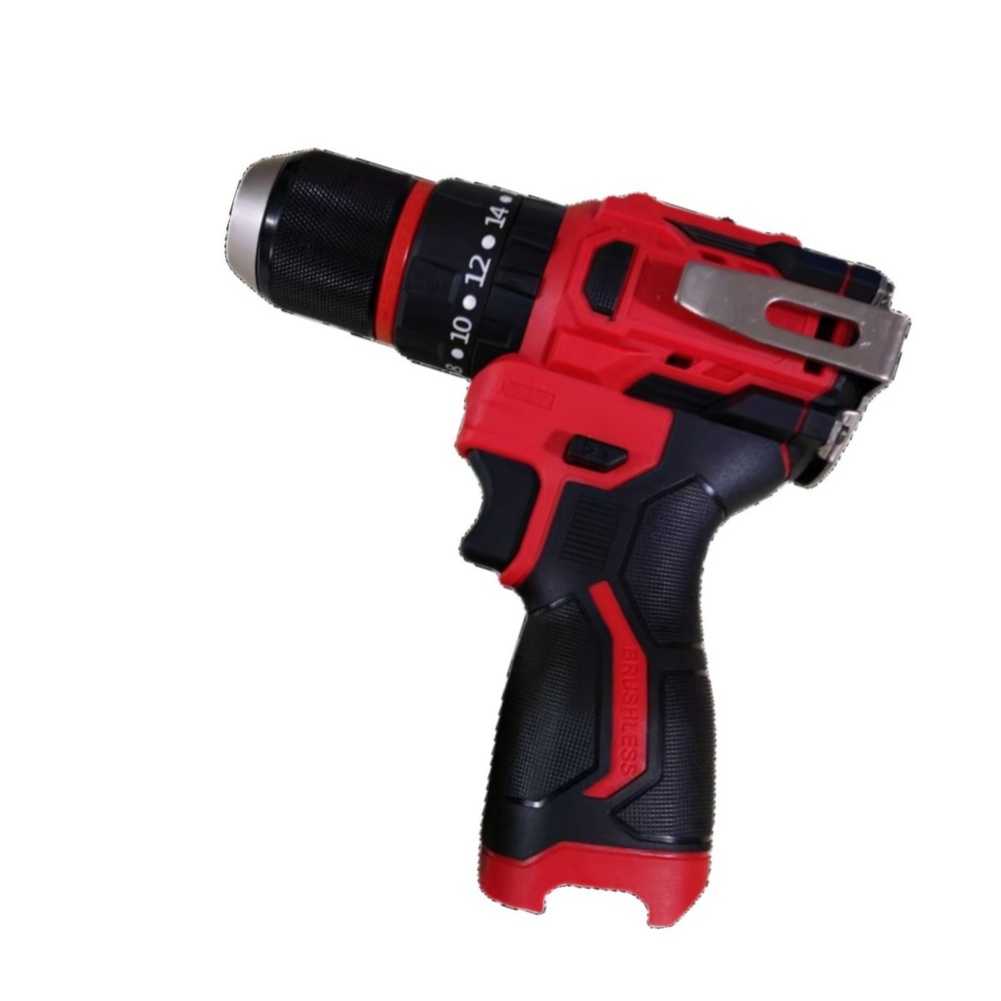 Hammer Drill Concrete 13Mm - สว่านกระแทกไร้สายแบบมอเตอร์ไร้แปรงถ่าน 21V, หัวจับดอกสว่านแบบไม่ต้องใช้ประแจ ขนาด 13 มม.,