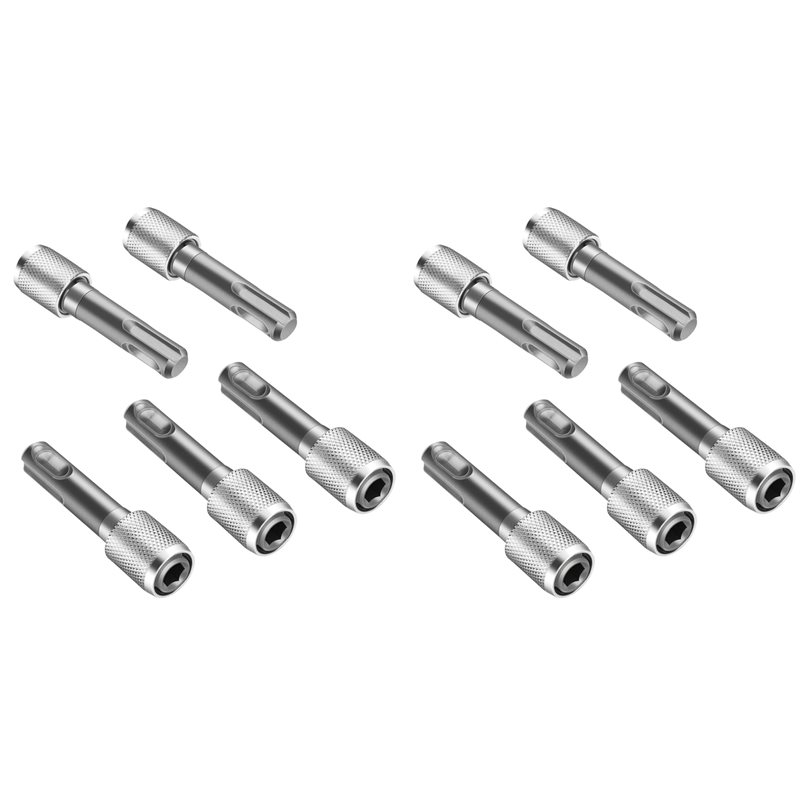 Sds Plus Chuck Adapter - T21C ชุด 10 ชิ้น อะแดปเตอร์หัวจับดอกสว่าน SDS-Plus,
