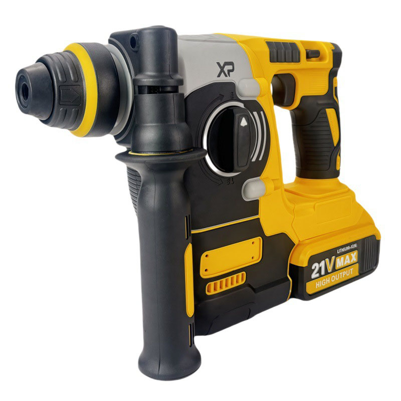 Rotary Hammer Drill 26Mm - สว่านกระแทกไร้สายแบบโรตารี่ แบตเตอรี่ลิเธียมกำลังสูง สำหรับงานเจาะคอนกรีตและโลหะ น้ำหนักเบา เหมาะสำหรับงานช่างไม้