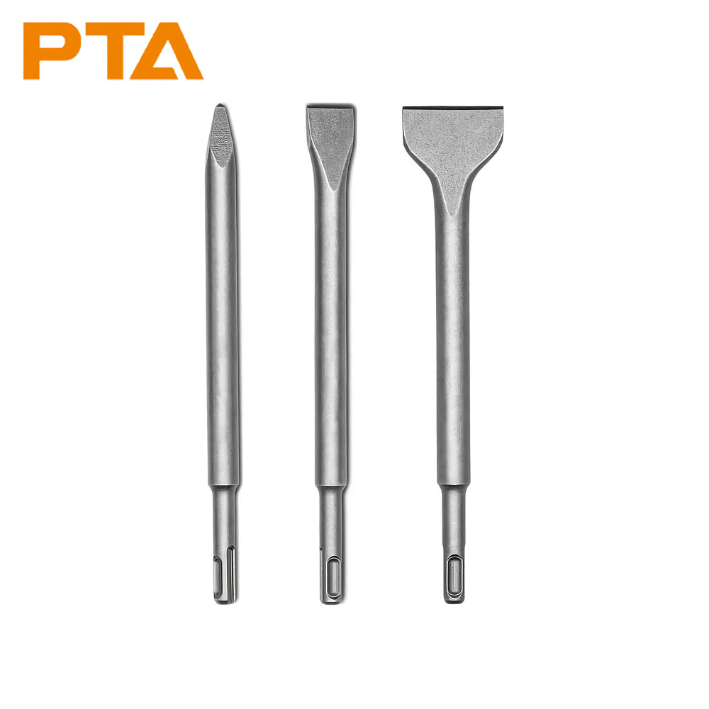 Rotary Hammer Chisel Bit Flat - ชุดสิ่ว SDS-PLUS สำหรับสว่านโรตารี่ค้อนชุด Mata Bor beton
