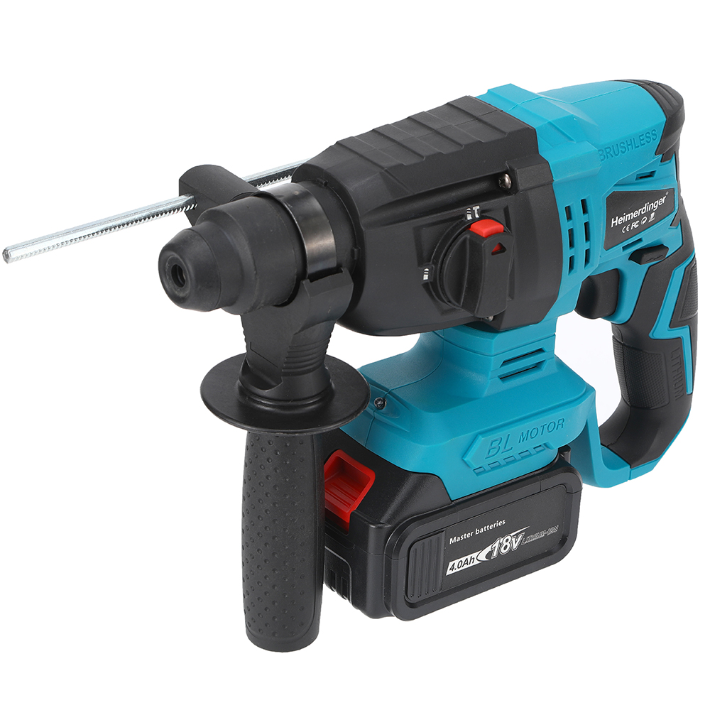 Rotary Hammer Drill Sds Plus 800W - สว่านค้อนโรตารี่ไร้สายไร้แปรงถ่านแบบ2-in-1สว่านเจาะกระแทกสำหรับงานคอนกรีตกระเบื้องผนัง