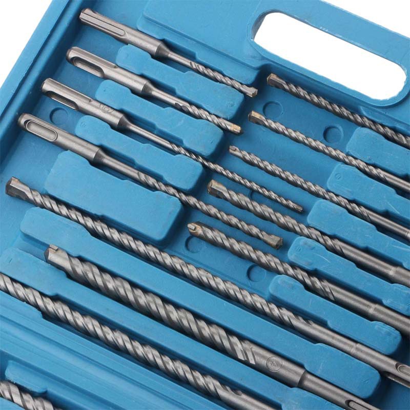 Sds Plus Drill Bit Set 17Pcs - ชุดดอกสว่านกระแทกไฟฟ้า SDS Plus 17 ชิ้น/ชุด ขนาด