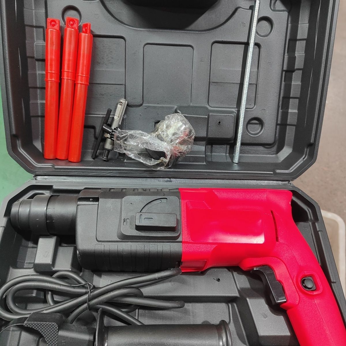 Rotary Hammer Drill Sds Plus 800W - สว่านโรตารี่ SDS-Plus ขนาด 20 มม., เครื่องเจาะ/สกัด/ตอก