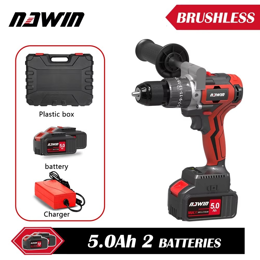 สว่านกระแทกไร้สาย 20V ขนาด 13  - Hammer Drill Concrete 13Mm บทวิจารณ์และราคา