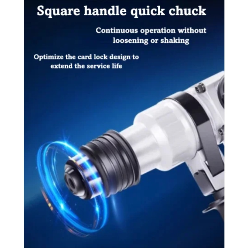 สว่านไฟฟ้าอุตสาหกรรม สว่านกระแ - Rotary Hammer Drill 26Mm บทวิจารณ์และราคา