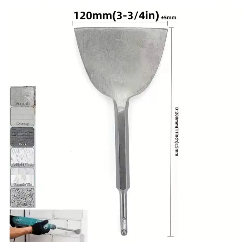 ดอกสกัด SDS-Plus แบบก้านกลม หั - Rotary Hammer Chisel Bit Flat บทวิจารณ์และราคา