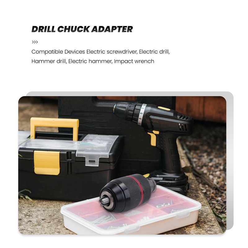 หัวจับดอกสว่านแบบไม่ใช้กุญแจ 1 - Sds Plus Chuck Adapter บทวิจารณ์และราคา