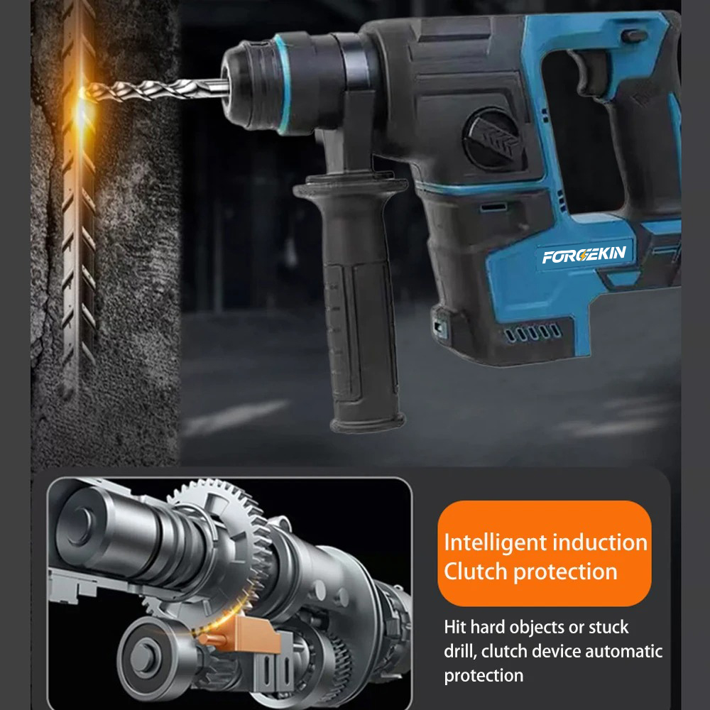 สว่านโรตารี่ไร้สาย FORGEKIN 25 - Cordless Rotary Hammer 20V Brushless บทวิจารณ์และราคา