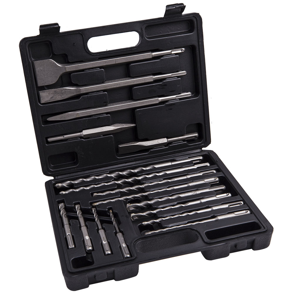 17 ชิ้น SDS Plus สว่านโรตารี่แ - Sds Plus Drill Bit Set 17Pcs บทวิจารณ์และราคา