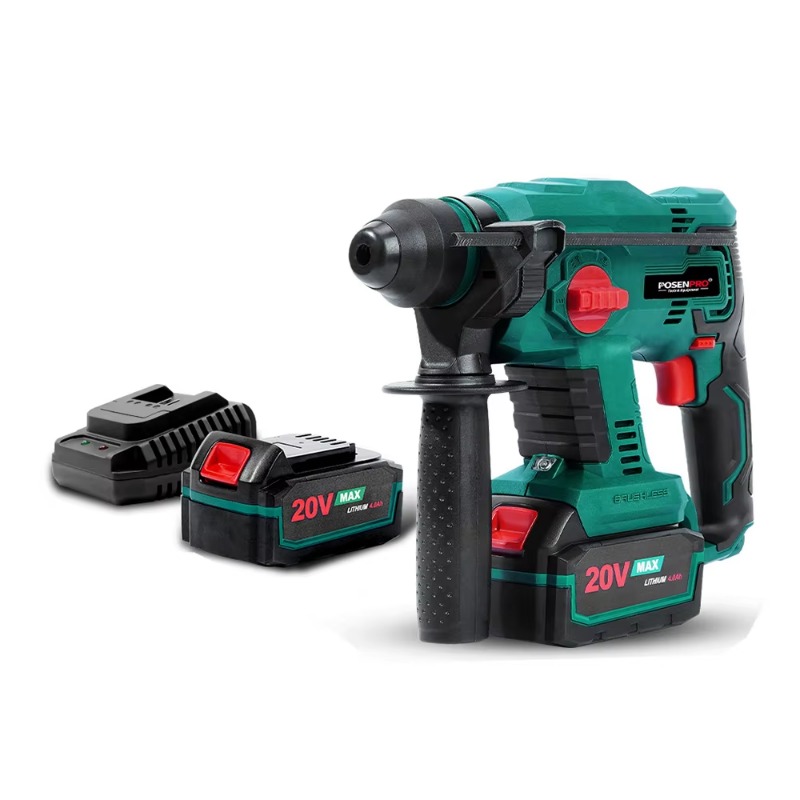 สว่านโรตารี่ไร้สาย 20V แบบไม่ม - Cordless Rotary Hammer 20V Brushless บทวิจารณ์และราคา