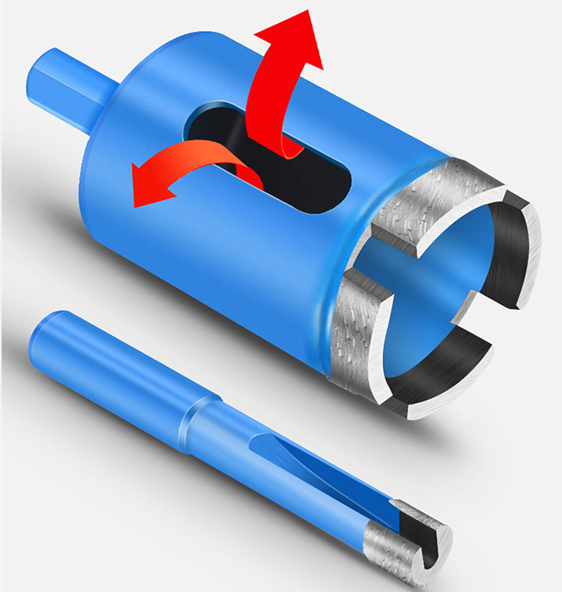 ที่เปิดหินอ่อนสีน้ำเงินขนาด6-1 - Core Drill Bit Diamond 100Mm บทวิจารณ์และราคา