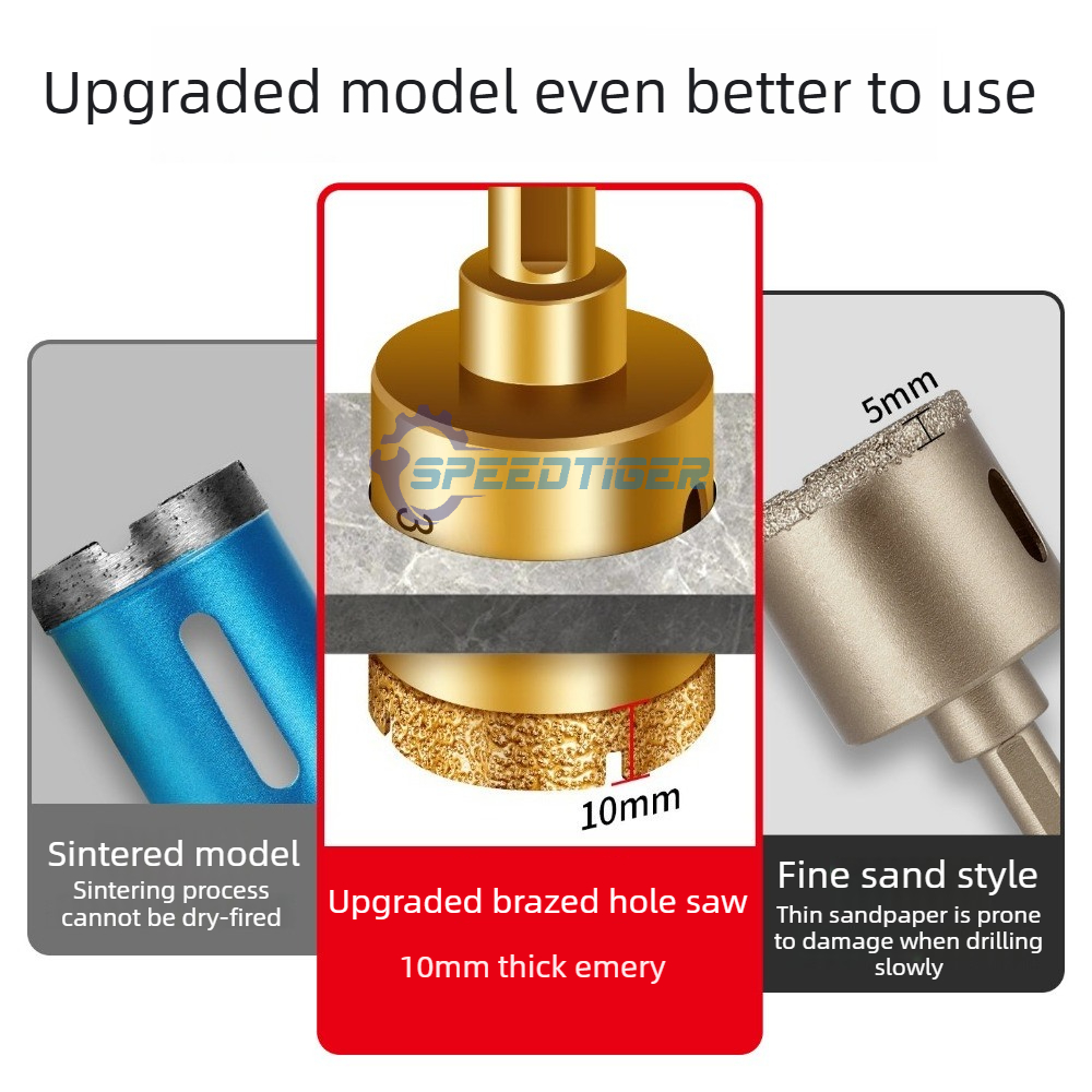 ดอกสว่านเจาะกระจกเคลือบเพชร ขน - Core Drill Bit Diamond 100Mm บทวิจารณ์และราคา