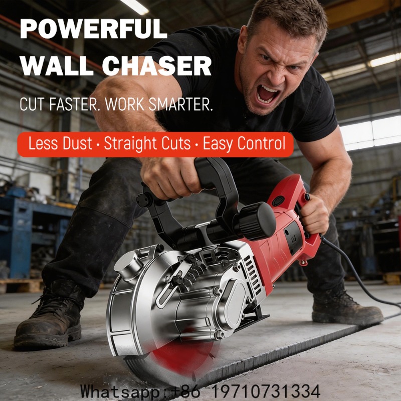เครื่องเจาะผนังไฟฟ้าสำหรับงานต - Wall Chaser Machine Concrete บทวิจารณ์และราคา