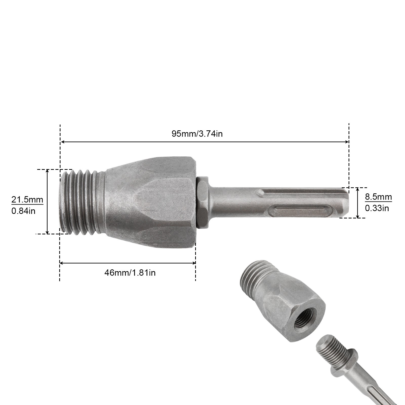 M22 คอนกรีตรูSDS Plus Shank Ar - Hammer Drill Concrete 13Mm บทวิจารณ์และราคา