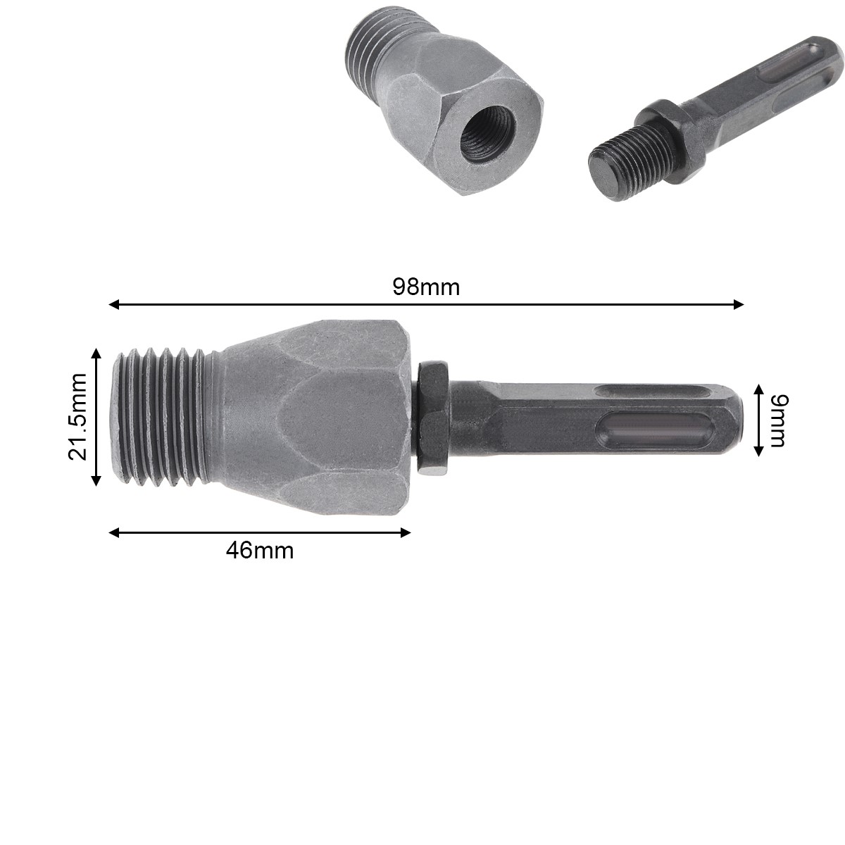 M22 คอนกรีตรูSDS Plus Shank Ar - Hammer Drill Concrete 13Mm บทวิจารณ์และราคา