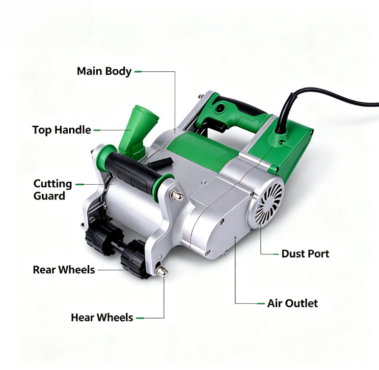 เครื่องเซาะร่องผนังคอนกรีตสำหร - Wall Chaser Machine Concrete บทวิจารณ์และราคา