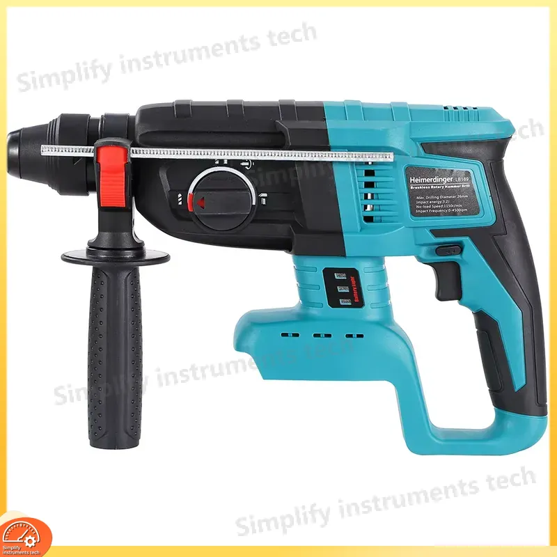 สว่านโรตารี่ไร้สาย 18V แบบไร้แ - Rotary Hammer Drill 26Mm บทวิจารณ์และราคา