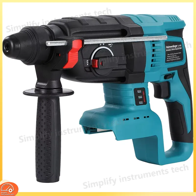สว่านโรตารี่ไร้สาย 18V แบบไร้แ - Rotary Hammer Drill 26Mm บทวิจารณ์และราคา