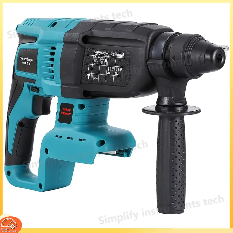 สว่านโรตารี่ไร้สาย 18V แบบไร้แ - Rotary Hammer Drill 26Mm บทวิจารณ์และราคา