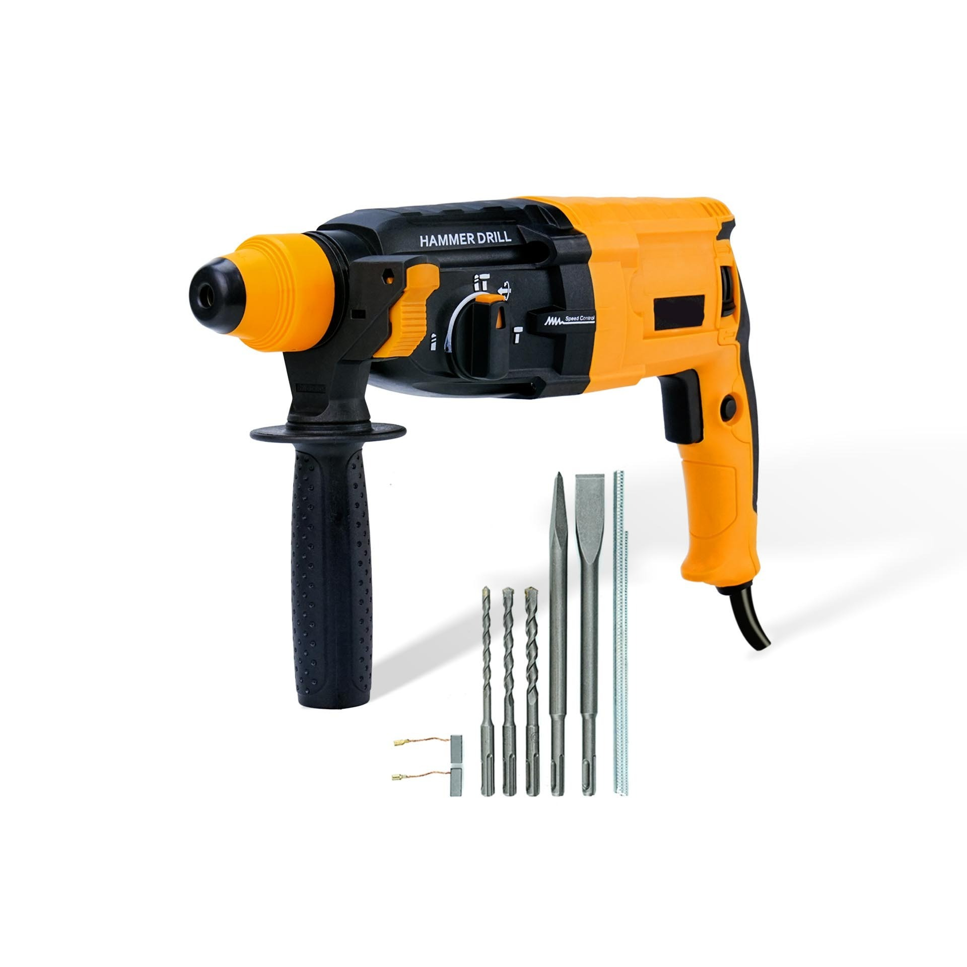สว่านโรตารี่ไฟฟ้า 1350W 220V ค - Rotary Hammer Drill 26Mm บทวิจารณ์และราคา