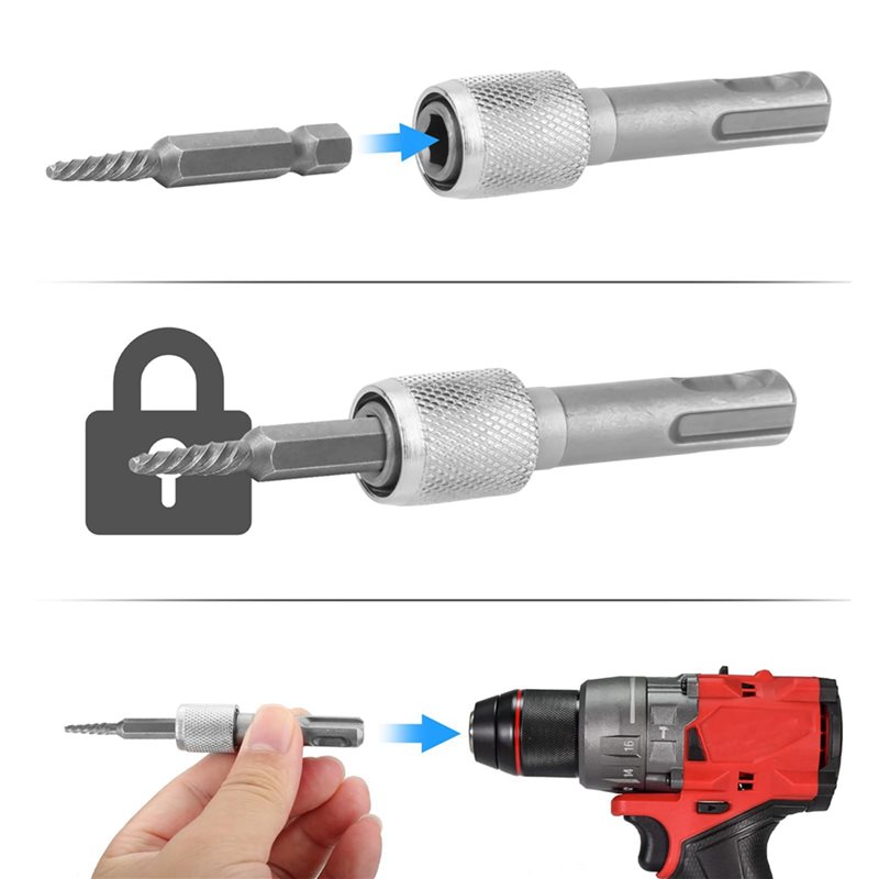 T21C ชุด 10 ชิ้น อะแดปเตอร์หัว - Sds Plus Chuck Adapter บทวิจารณ์และราคา