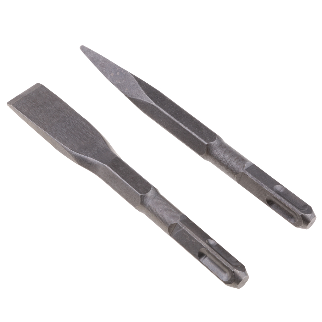 ชุดดอกสกัดและดอกเจาะแบบแบนสำหร - Rotary Hammer Chisel Bit Flat บทวิจารณ์และราคา