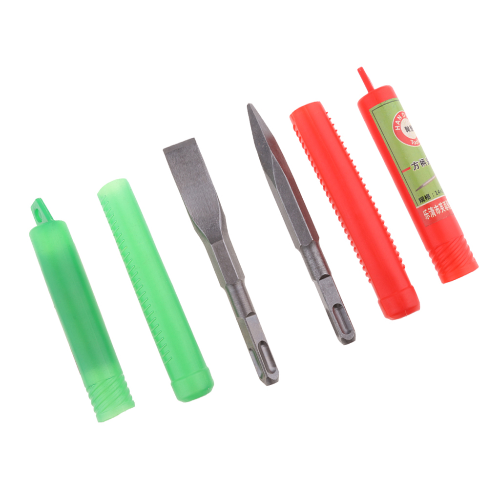 ชุดดอกสกัดและดอกเจาะแบบแบนสำหร - Rotary Hammer Chisel Bit Flat บทวิจารณ์และราคา