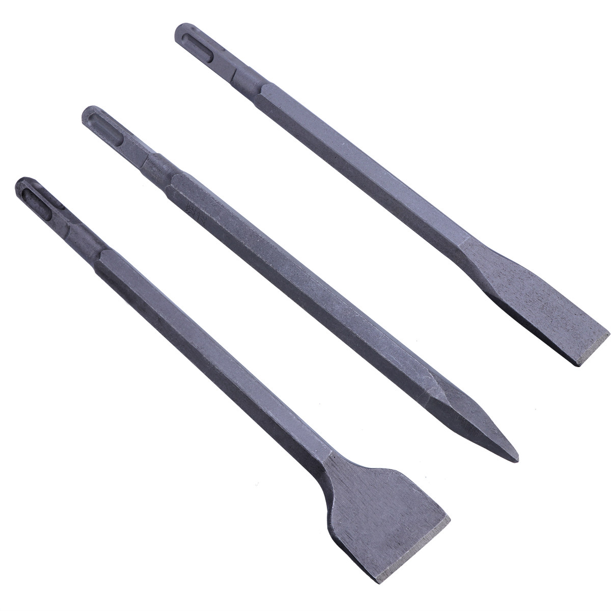 ชุดสิ่วสำหรับสว่านโรตารี่ 3 ชิ - Rotary Hammer Chisel Bit Flat บทวิจารณ์และราคา