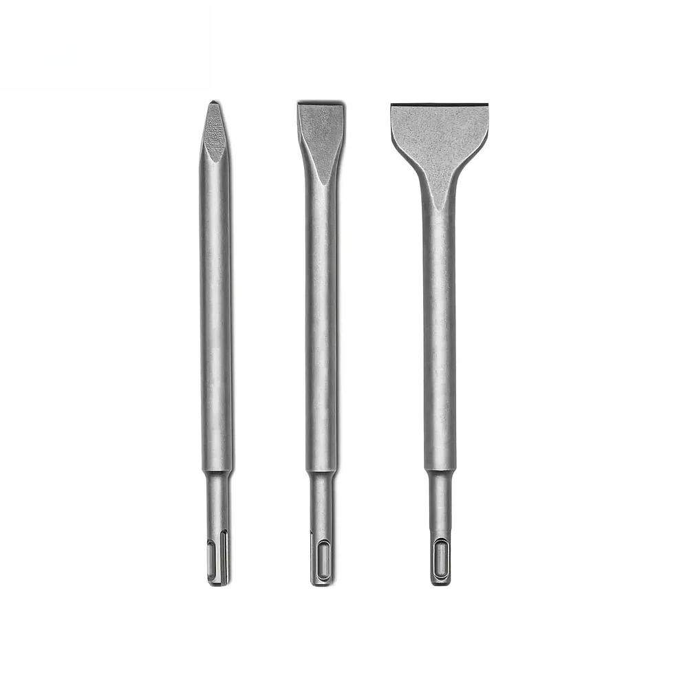 ดอกสว่านเจาะคอนกรีตสำหรับงานก่ - Rotary Hammer Chisel Bit Flat บทวิจารณ์และราคา