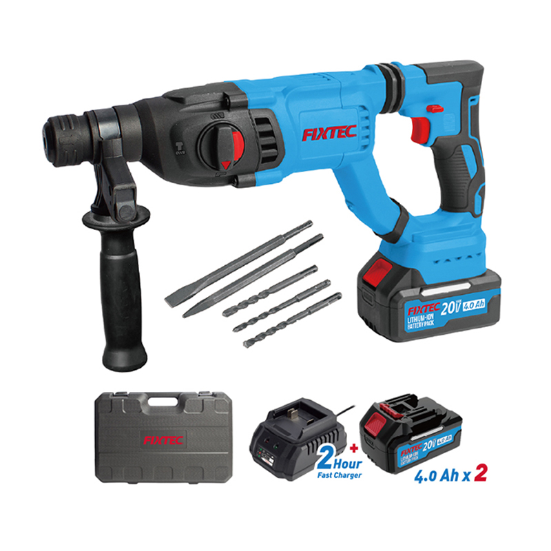 สว่านโรตารี่ไร้สายแบบมืออาชีพ  - Rotary Hammer Drill 26Mm บทวิจารณ์และราคา