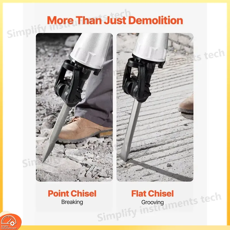 สว่านเจาะกระแทก 2100 วัตต์ 165 - Rotary Hammer Chisel Bit Flat บทวิจารณ์และราคา