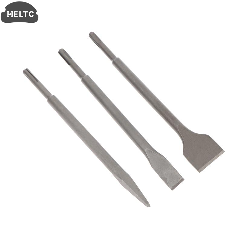 ชุดสิ่วตอก SDS-Plus 3 ชิ้น สำห - Rotary Hammer Chisel Bit Flat บทวิจารณ์และราคา