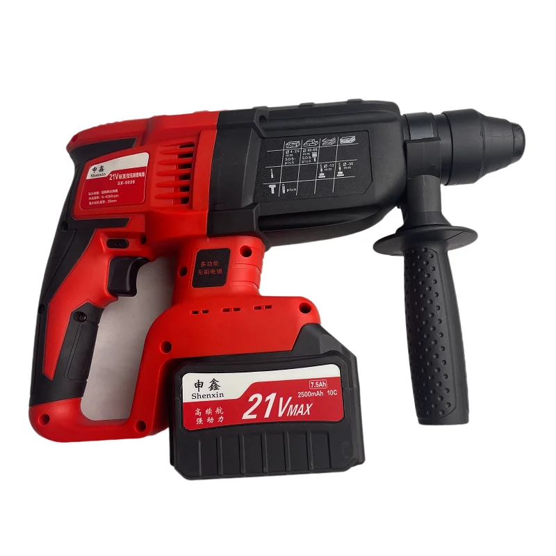 สว่านโรตารี่ไร้สาย Sengxin รุ่ - Rotary Hammer Drill Sds Plus 800W บทวิจารณ์และราคา