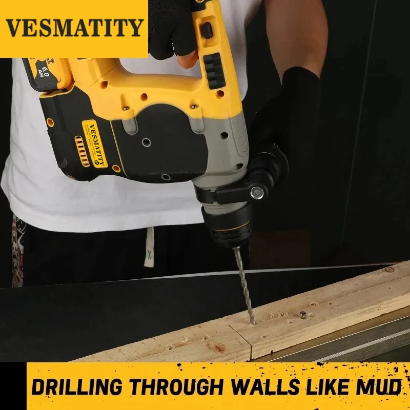 สว่านโรตารี่ไร้สาย 2 โหมด SDS  - Cordless Rotary Hammer 20V Brushless บทวิจารณ์และราคา