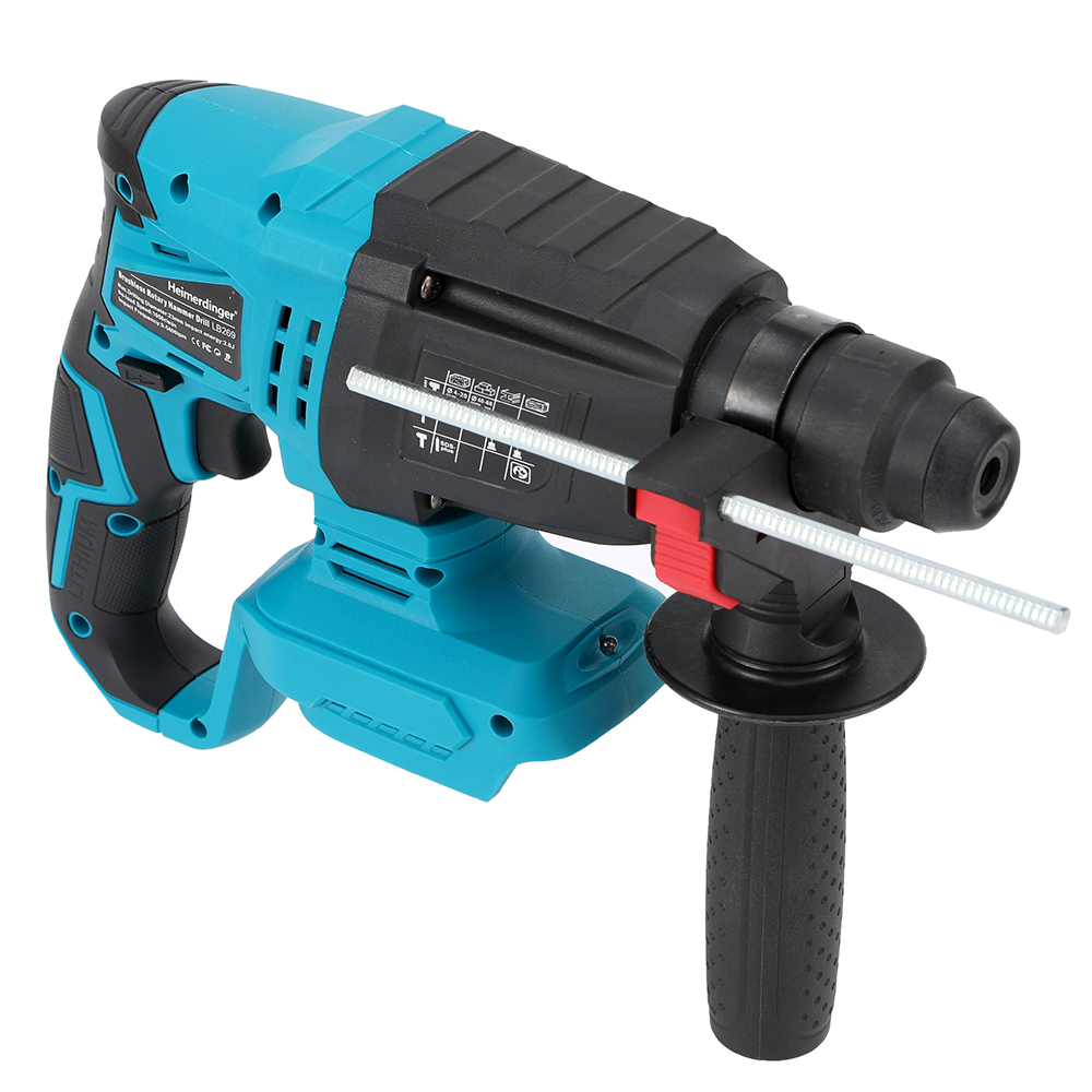 สว่านค้อนโรตารี่ไร้สายไร้แปรงถ - Rotary Hammer Drill Sds Plus 800W บทวิจารณ์และราคา