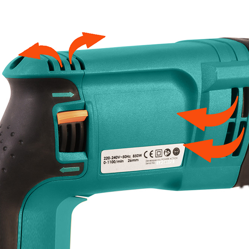 สว่านโรตารี่ RH850 850W 26 มม. - Rotary Hammer Drill 26Mm บทวิจารณ์และราคา