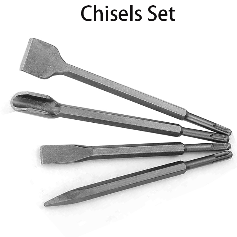 ดอกสว่านโรตารี่ SDS แบบปลายแหล - Rotary Hammer Chisel Bit Flat บทวิจารณ์และราคา