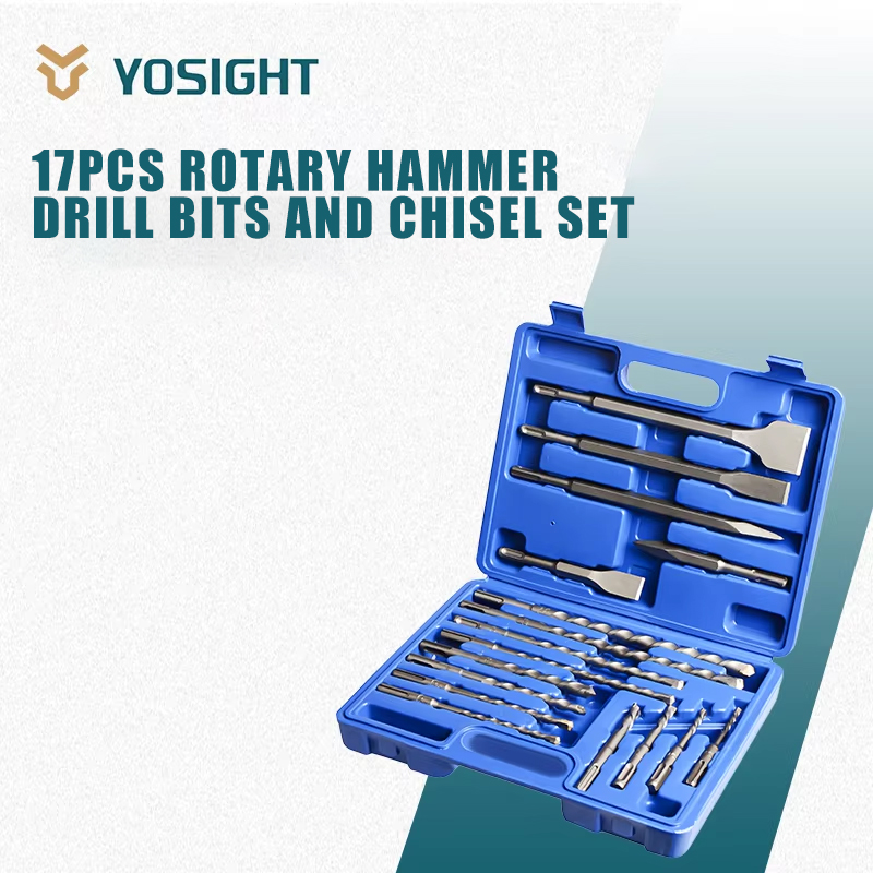 ชุดดอกสว่านโรตารี่และสิ่ว 17 ช - Sds Plus Drill Bit Set 17Pcs บทวิจารณ์และราคา