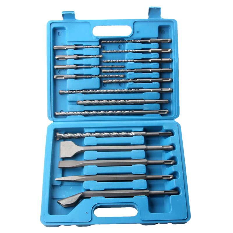 ชุดดอกสว่านกระแทกไฟฟ้า SDS Plu - Sds Plus Drill Bit Set 17Pcs บทวิจารณ์และราคา