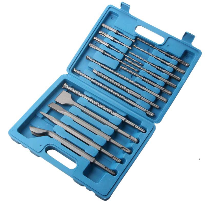 ชุดดอกสว่านกระแทกไฟฟ้า SDS Plu - Sds Plus Drill Bit Set 17Pcs บทวิจารณ์และราคา