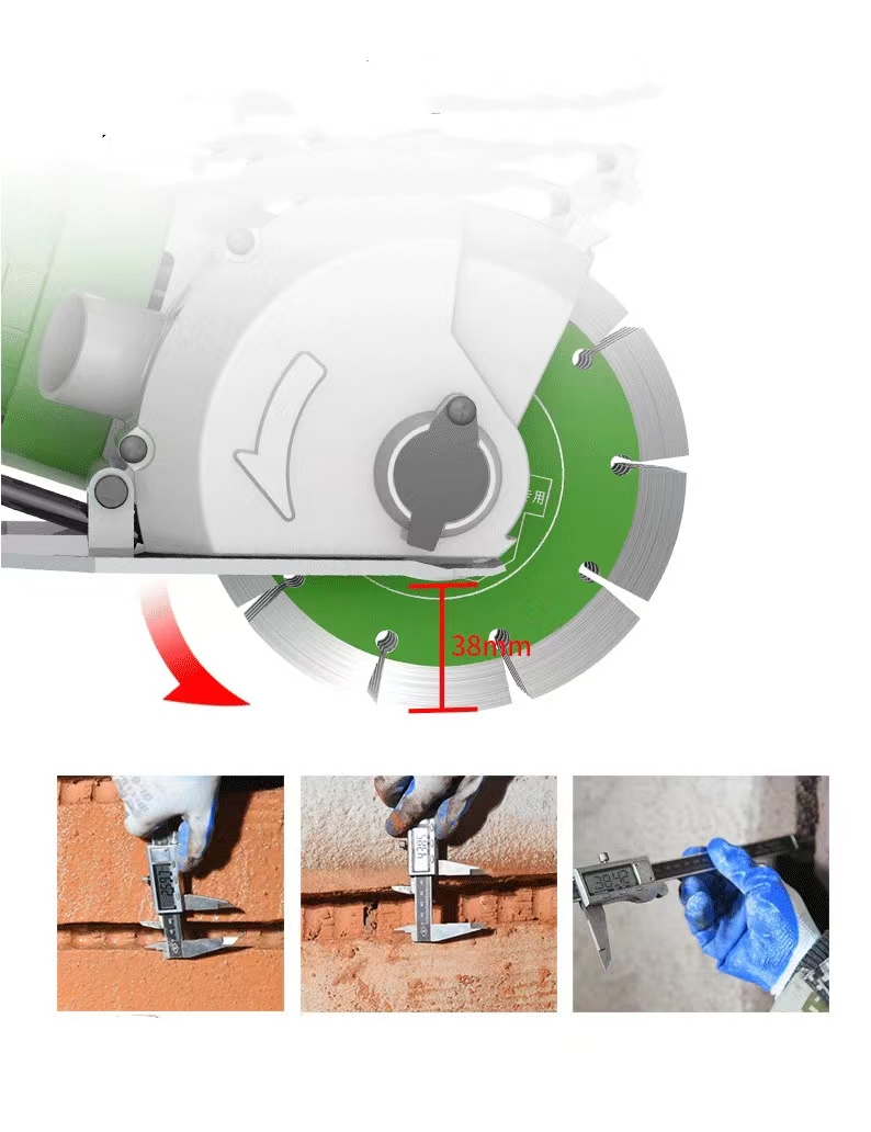 เครื่องตัดร่องผนังคอนกรีตแบบไฟ - Wall Chaser Machine Concrete บทวิจารณ์และราคา