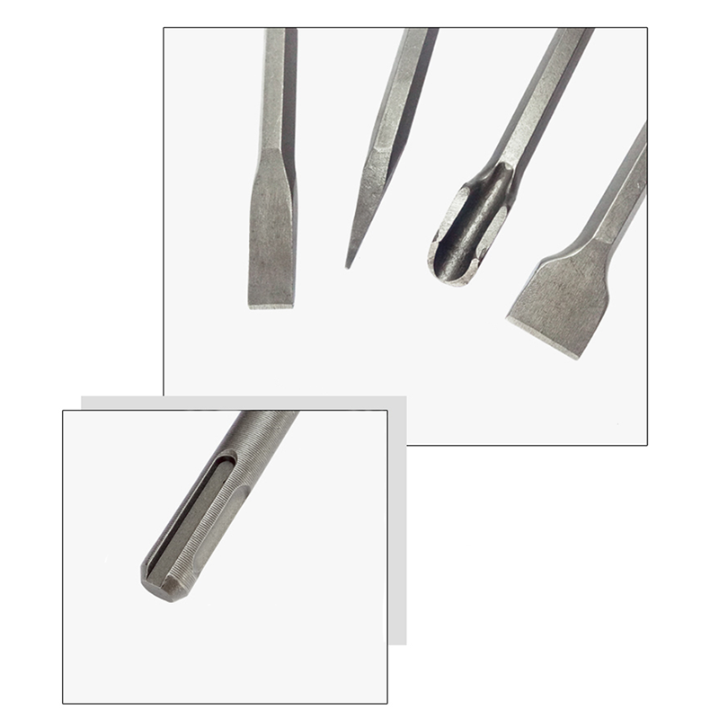 SDS PLUS Rotary Hammer Bits ไฟ - Rotary Hammer Chisel Bit Flat บทวิจารณ์และราคา
