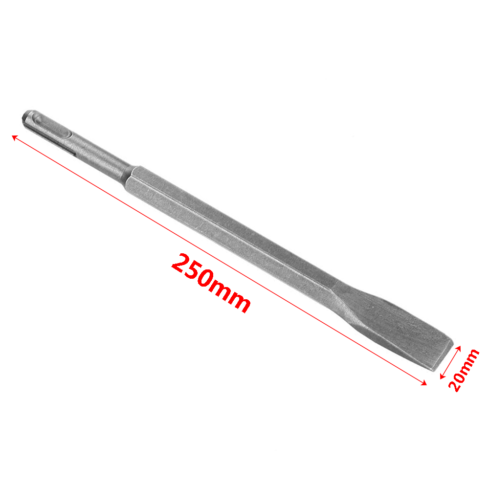 SDS PLUS Rotary Hammer Bits ไฟ - Rotary Hammer Chisel Bit Flat บทวิจารณ์และราคา